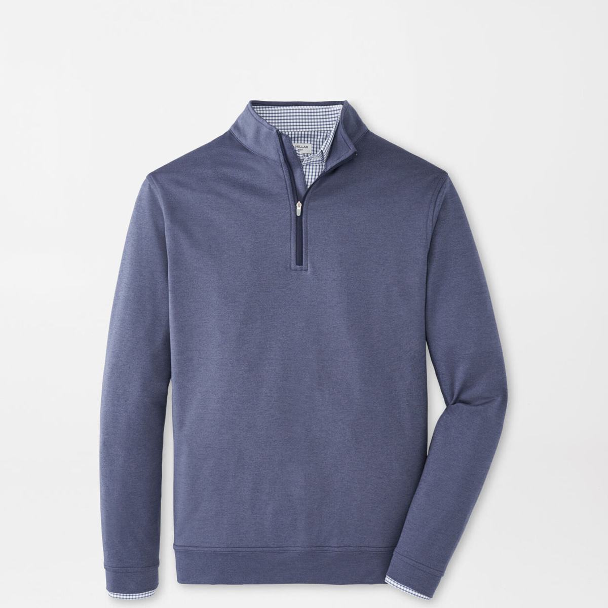Perth Melange Performance Quarter-Zip - Navy