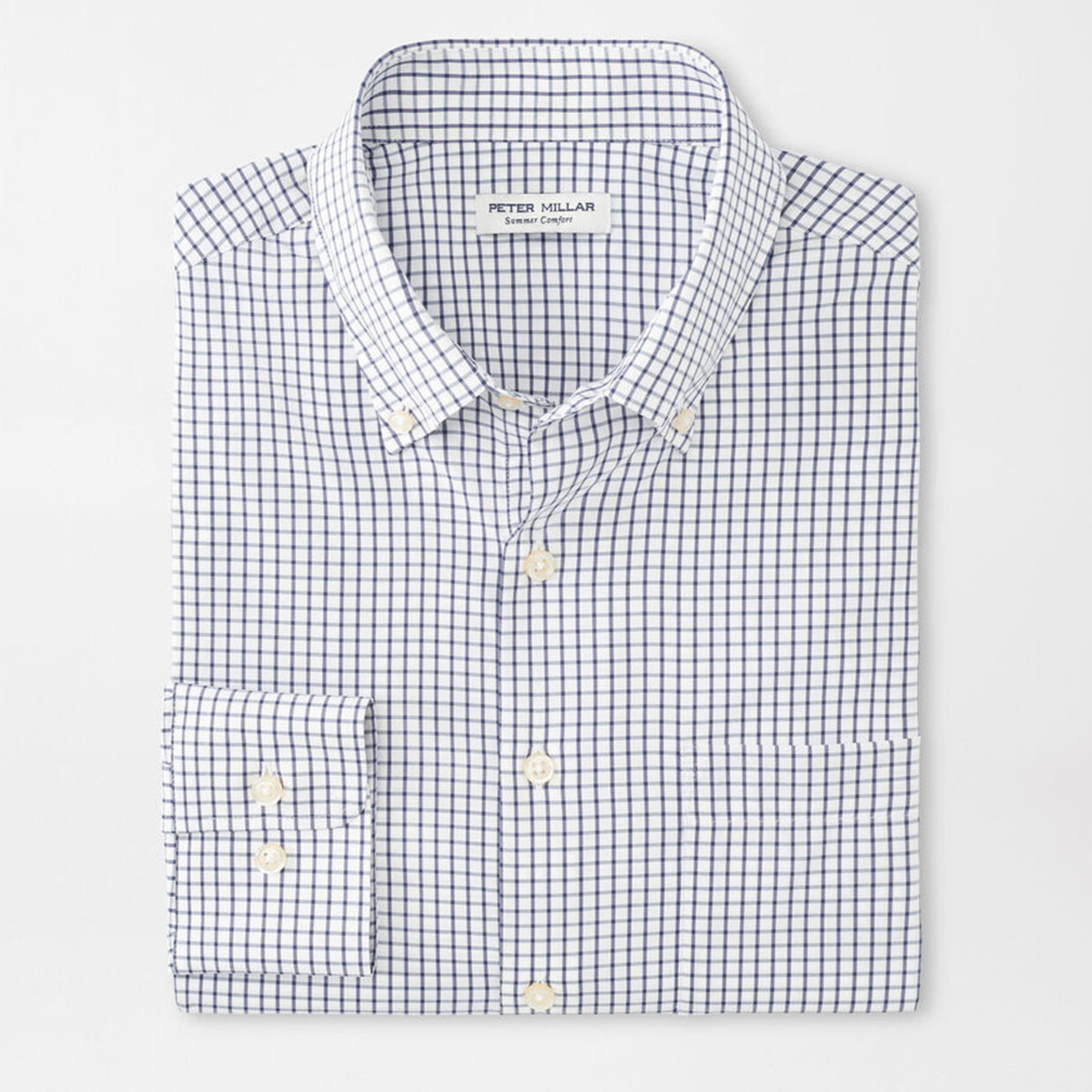 Hanford Performance Twill Sport Shirt - Classic Navy