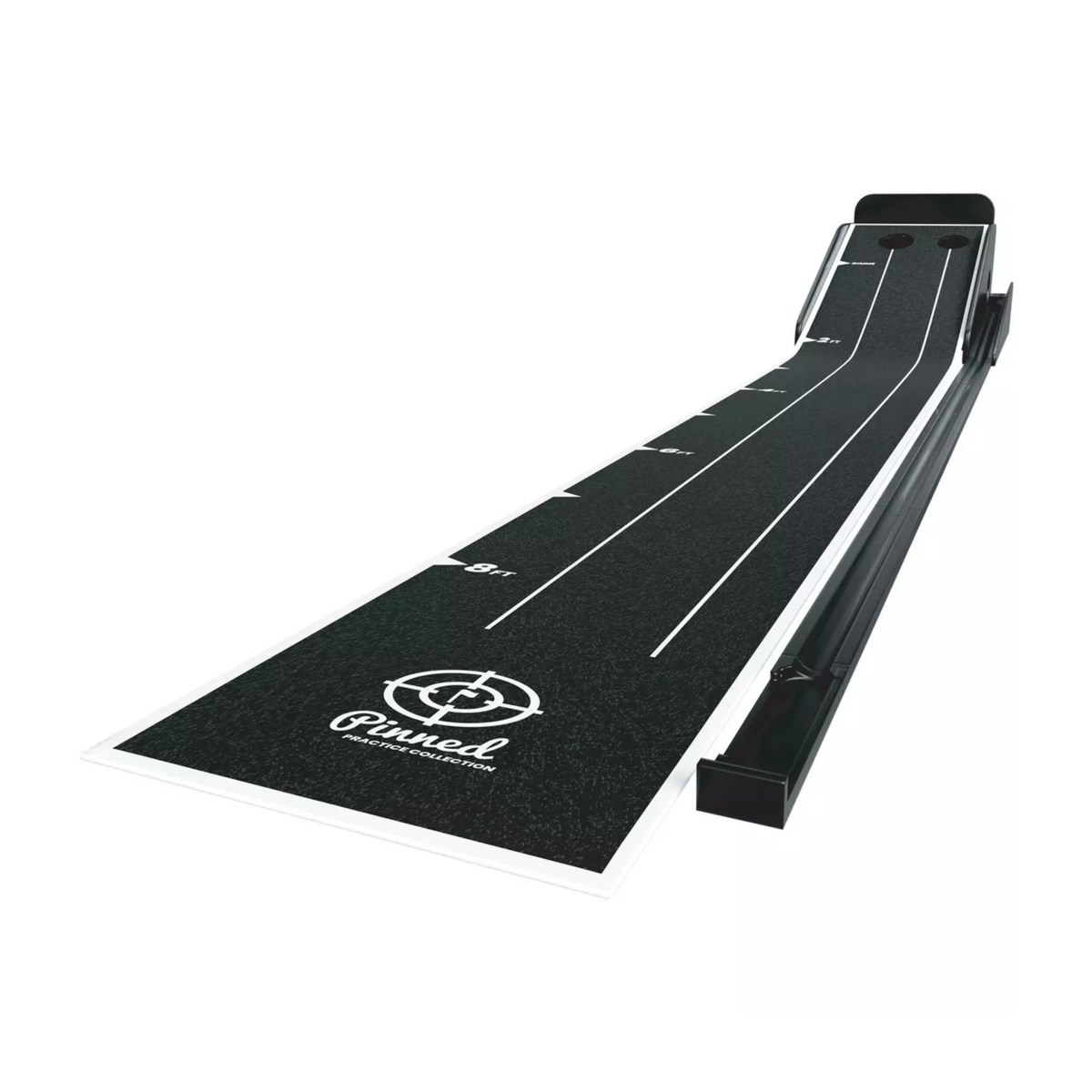 The Roller Putting Mat - Black