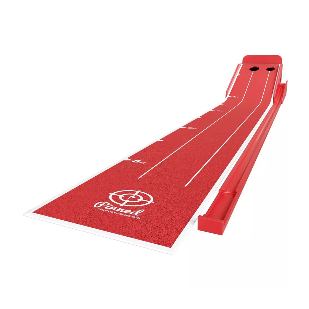The Roller Putting Mat - Red