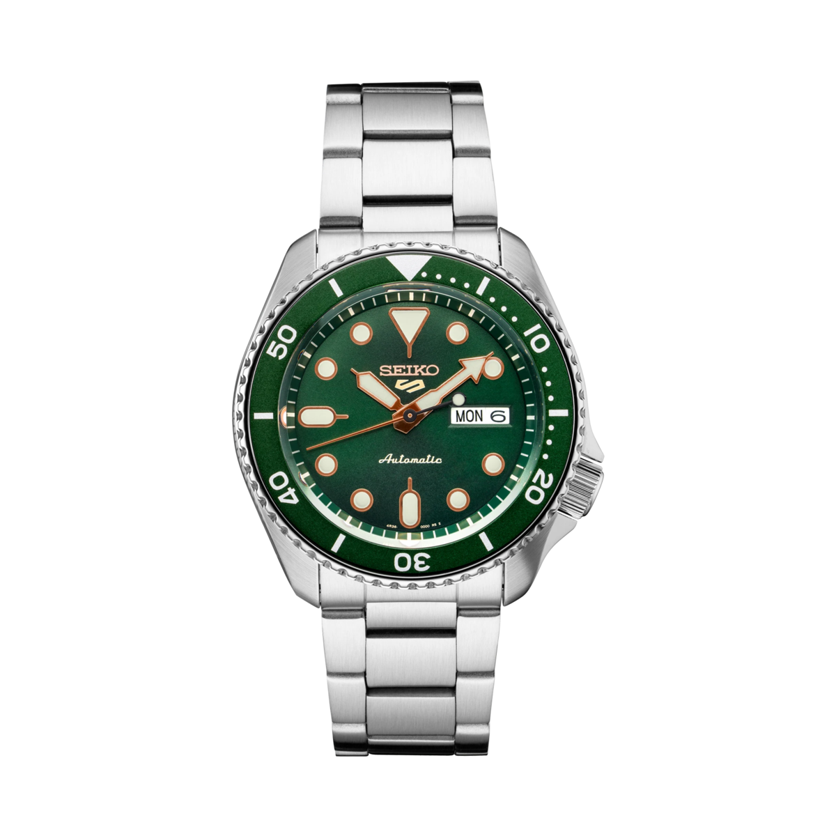 Men's 5 Sports Stainless Steel Watch