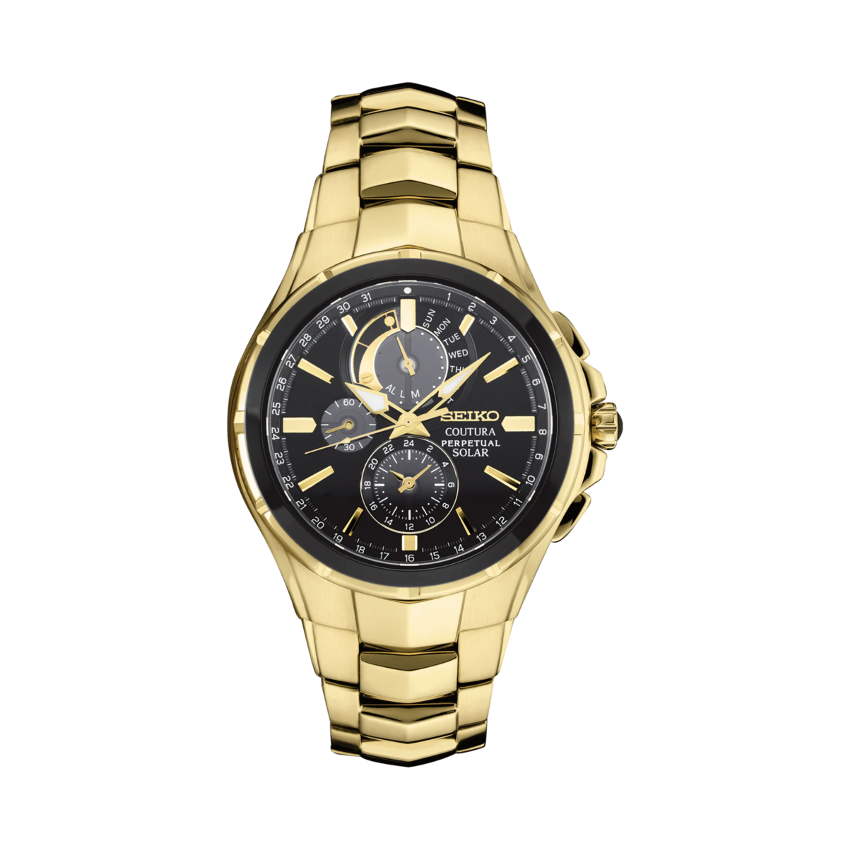 Men's Coutura Perpetual Solar Alarm Chronograph Watch