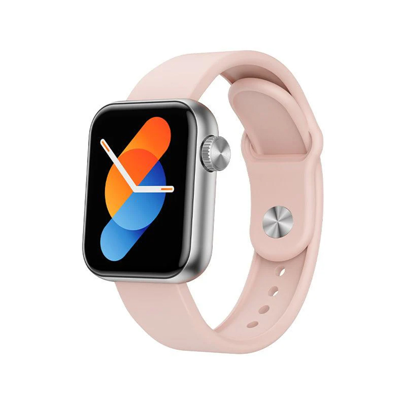 Havit M9062 1.85" TFT Screen Multi-function, Bluetooth calling function Smart Watch_Silver &amp; Pink