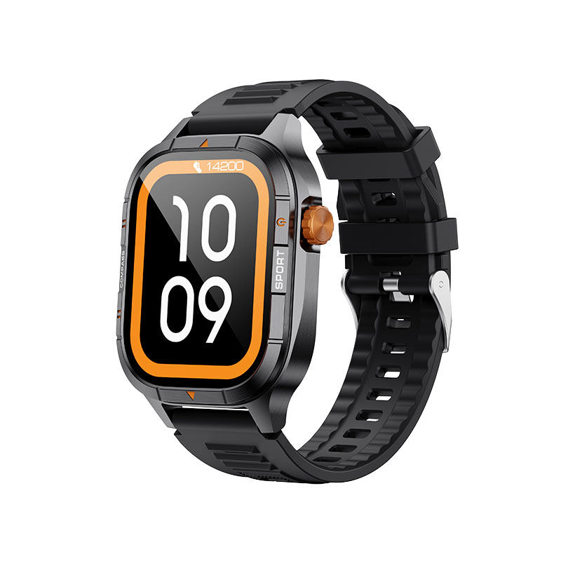 Havit M9071 PRO 2.01" TFT Screen Metal Body, Wireless Call Smart Watch