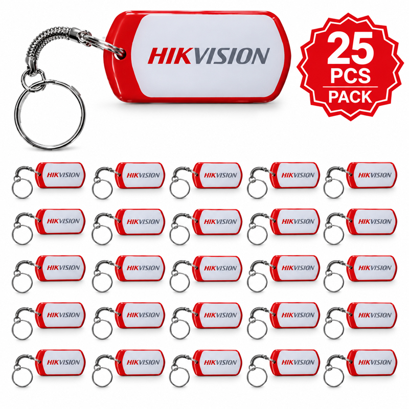 Hikvision DS-K7M102-M-25 25pcs Pack 13.56vMHz Mifare Fob