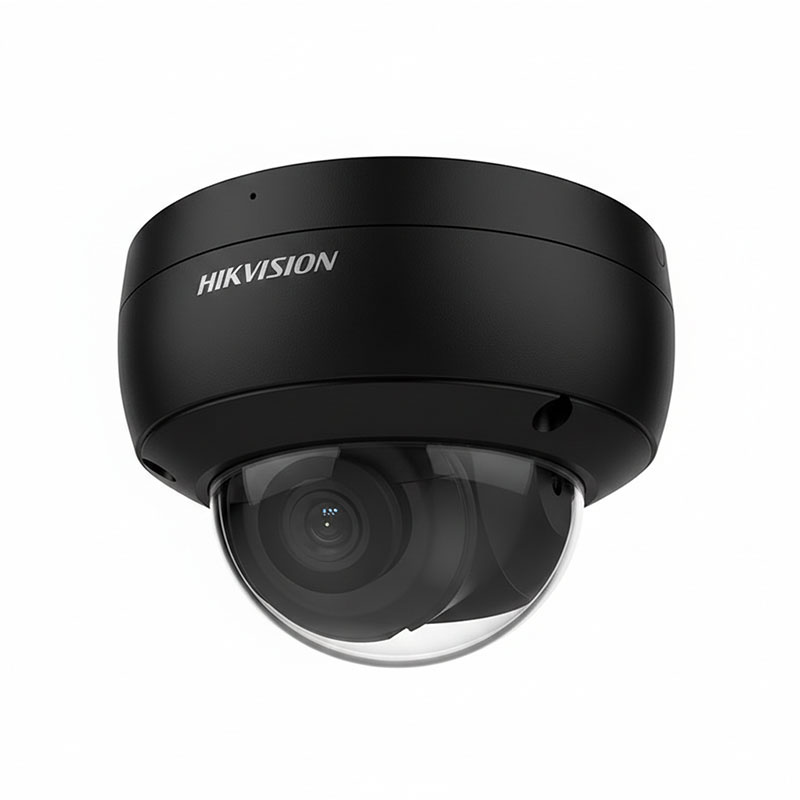 Hikvision DS-2CD2143G2-IU (BK) 4MP AcuSense with Mic 2.8mm and 4.0mm Fixed IP Dome