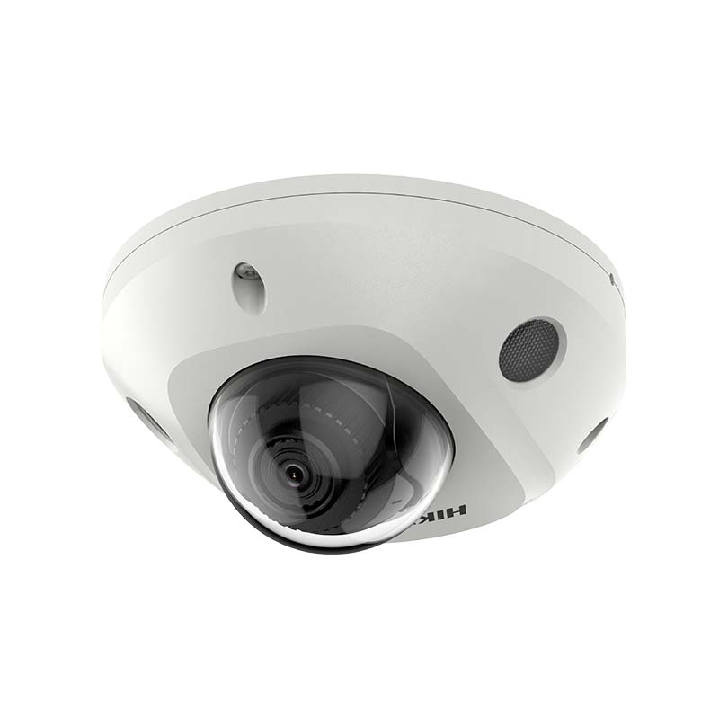 Hikvision DS-2CD2543G2-IWS 4MP AcuSense Built-in Mic Fixed Mini Dome Network Camera