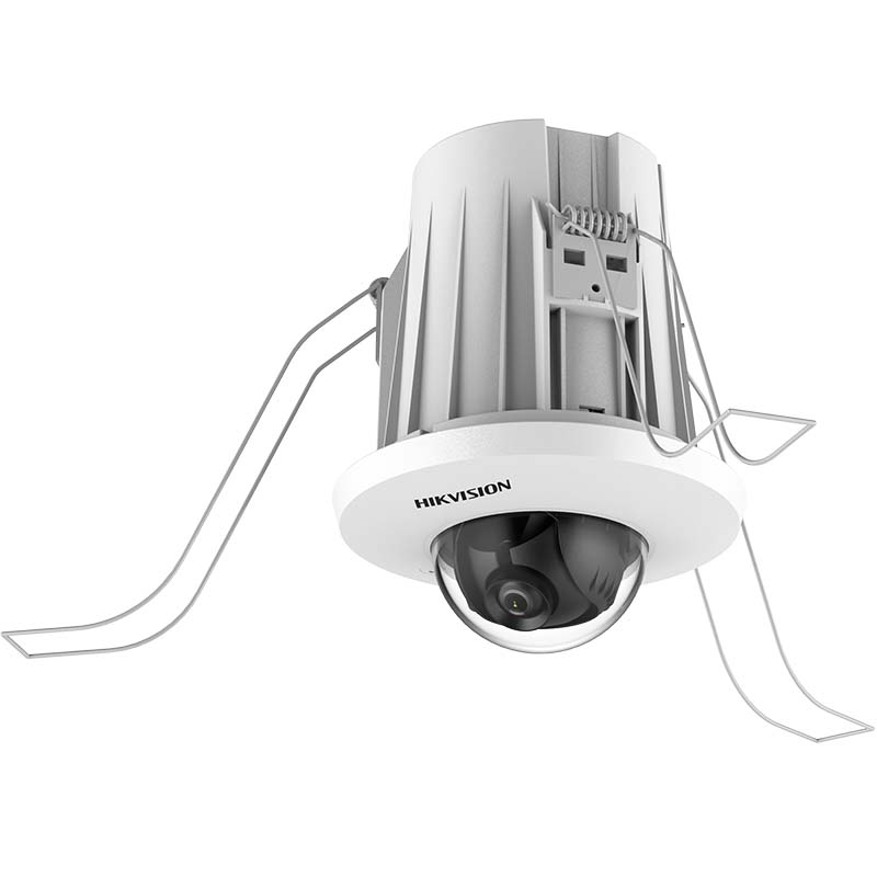 Hikvision DS-2CD2E43G2-U 4MP AcuSense In-Ceiling 2.8mm Fixed Mini Dome Network Camera