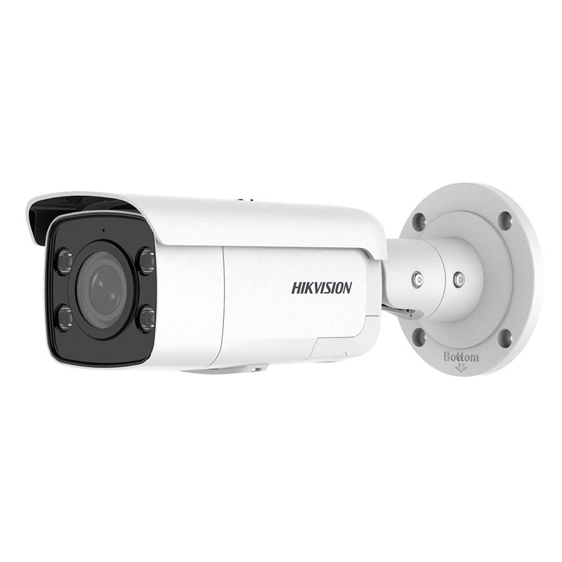 Hikvision DS-2CD2T87G2-LSU/SL 8MP ColorVu Strobe Light and Audible Warning 2.8mm Fixed Bullet Network Camera