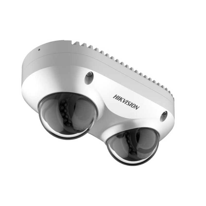 Hikvision DS-2CD6D52G0-IH(S) 5M Dual-Directional PanoVu Camera, Built-in microphone for real-time audio security