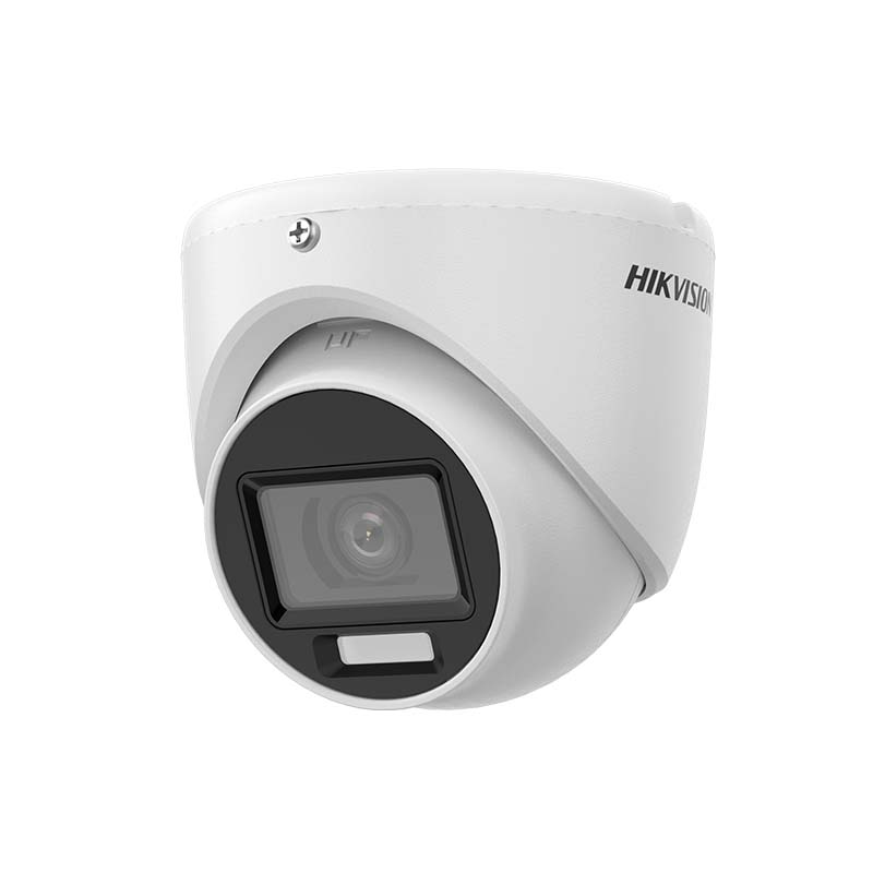 Hikvision DS-2CE76K0T-LMFS 6MP Smart Hybrid Light Audio 2.8MM Fixed Turret Camera