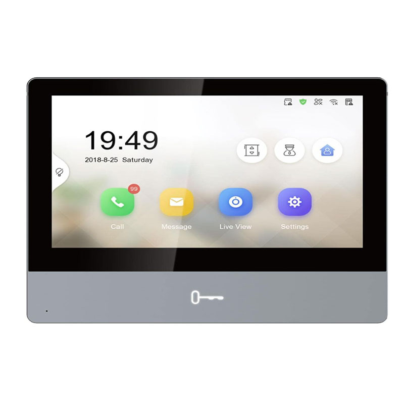 Hikvision DS-KH8350-WTE1 series Indoor station 7" Touchscreen Video Intercom Indoor Station