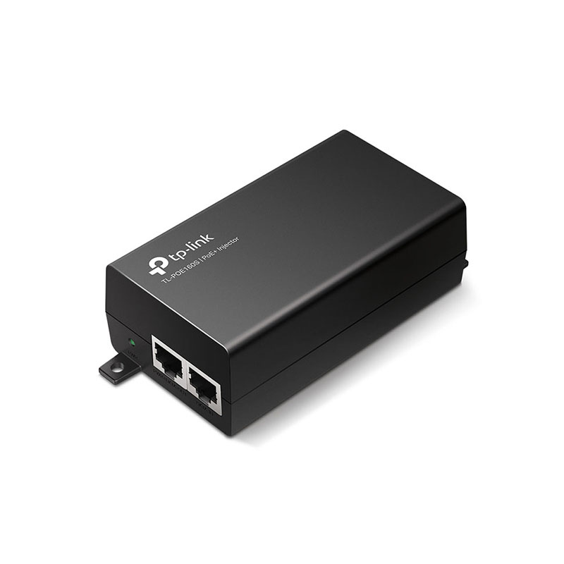TP-Link POE160S PoE+ Injector 10/100/1000Mbps RJ45 data-in port