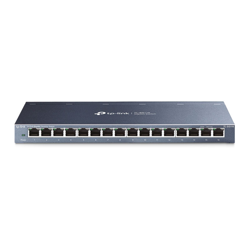 TP-Link TL-SG116 16 Port Gigabit Desktop Switch 16 10/100/1000Mbps RJ45 ports
