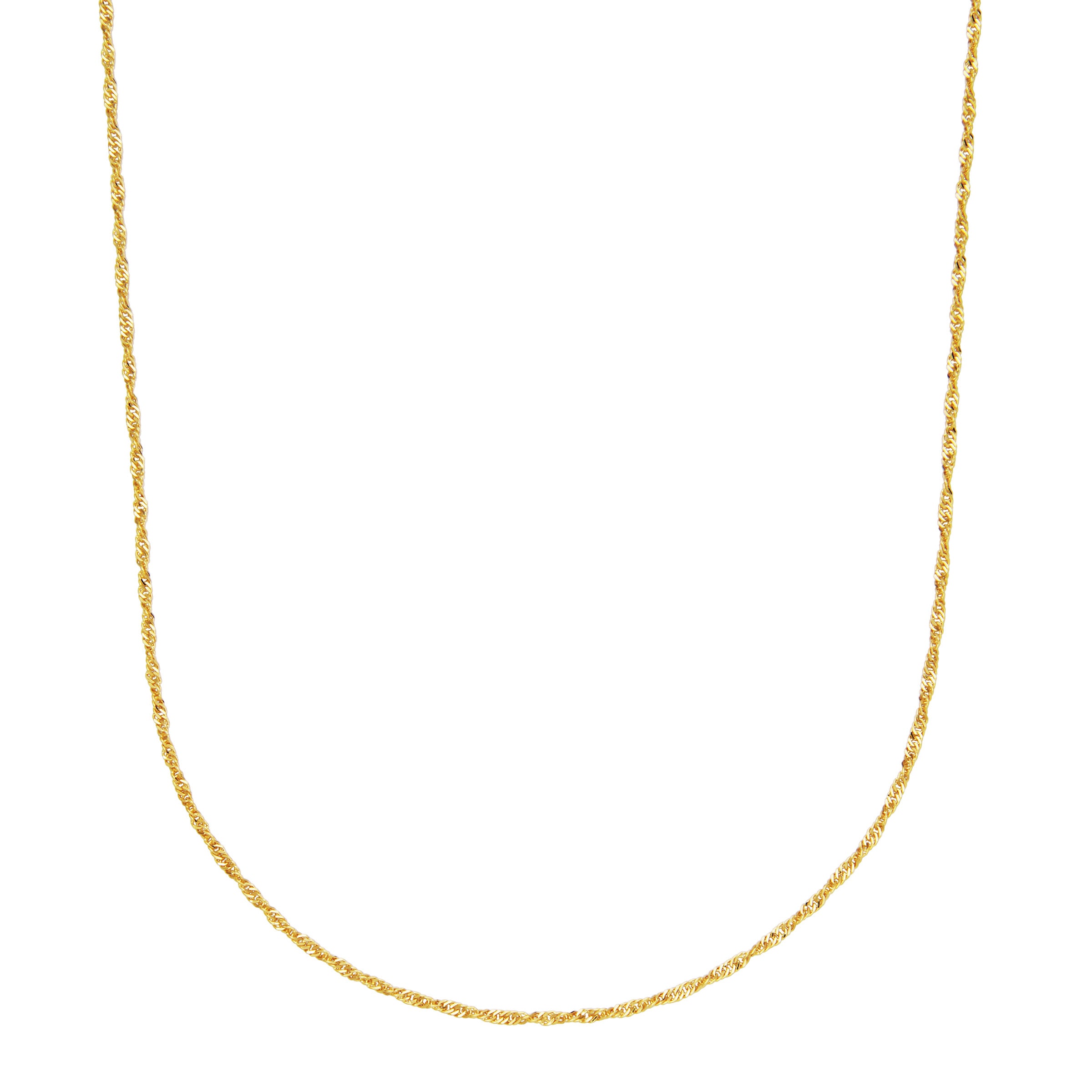 Ss Reign Gp40 1.5Mm Sigapore 030 Chain 16+2"