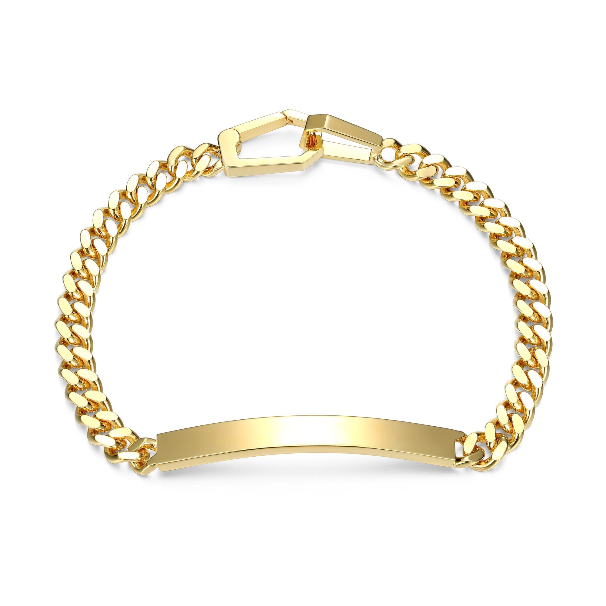 UB0028 - ID Sterling Silver Bracelet