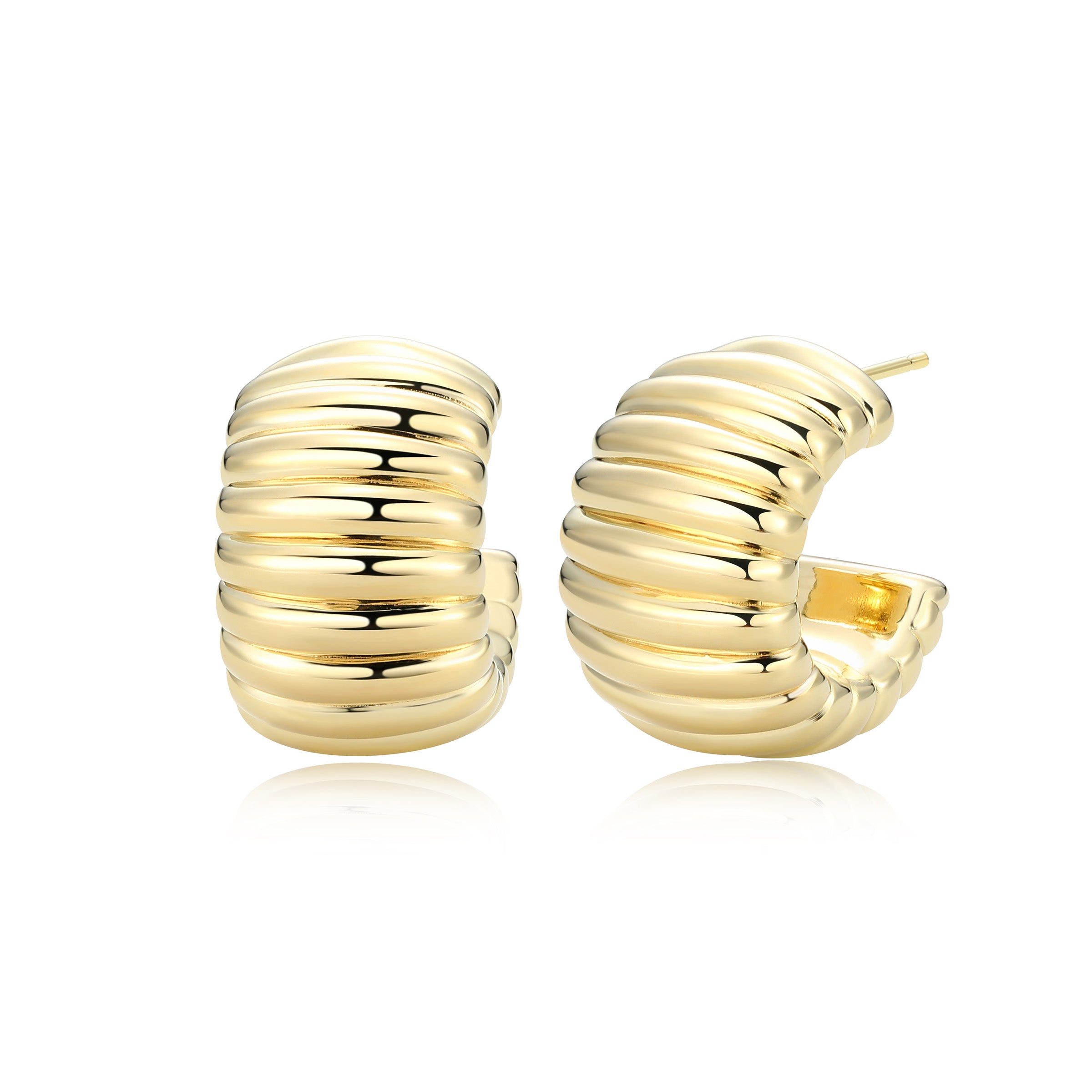 Ss Gp40(10K Color) Ear No Stone Post