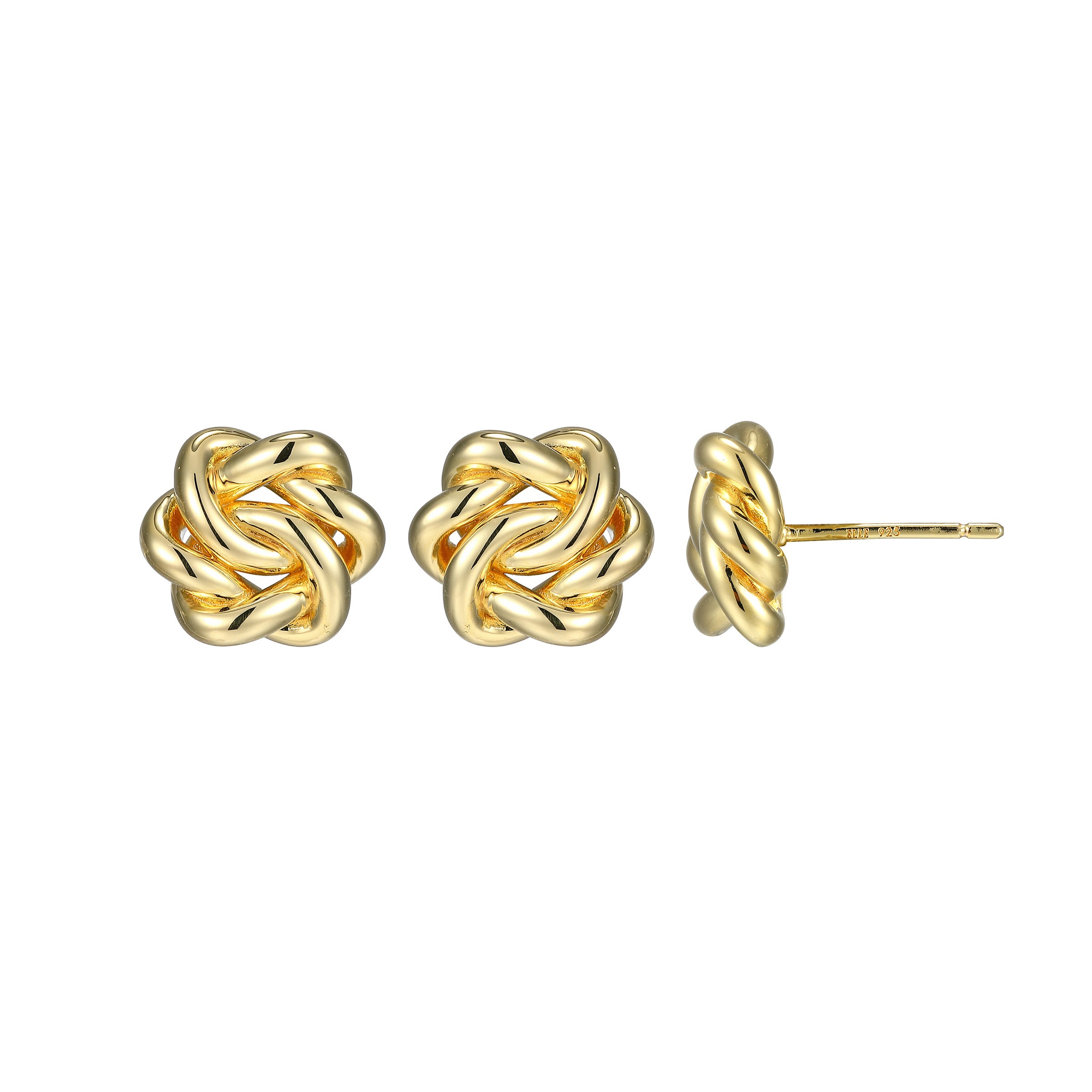 LE0247 - Eternal Knot Stud Earrings
