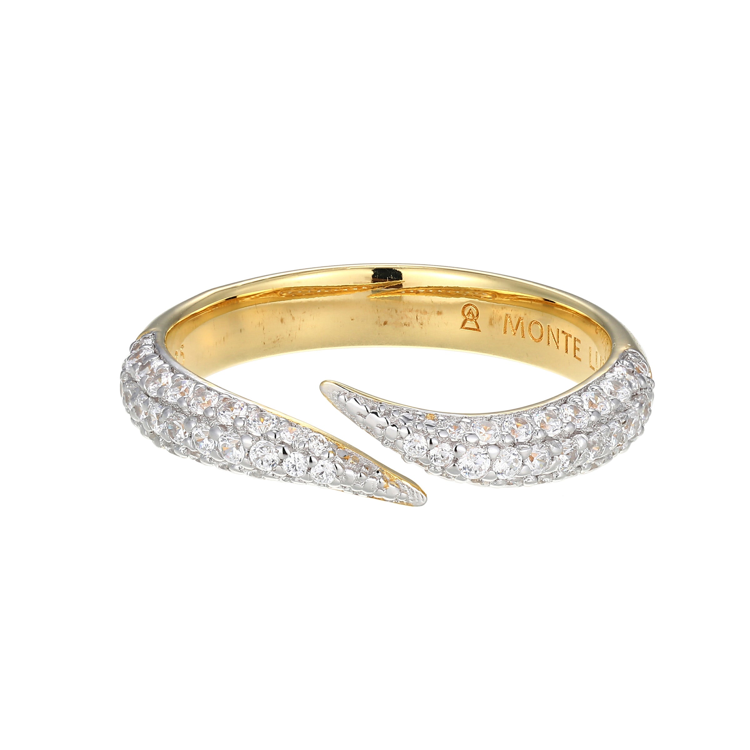 MR0131 - Wave Lab-Created Diamond Ring - Size 9