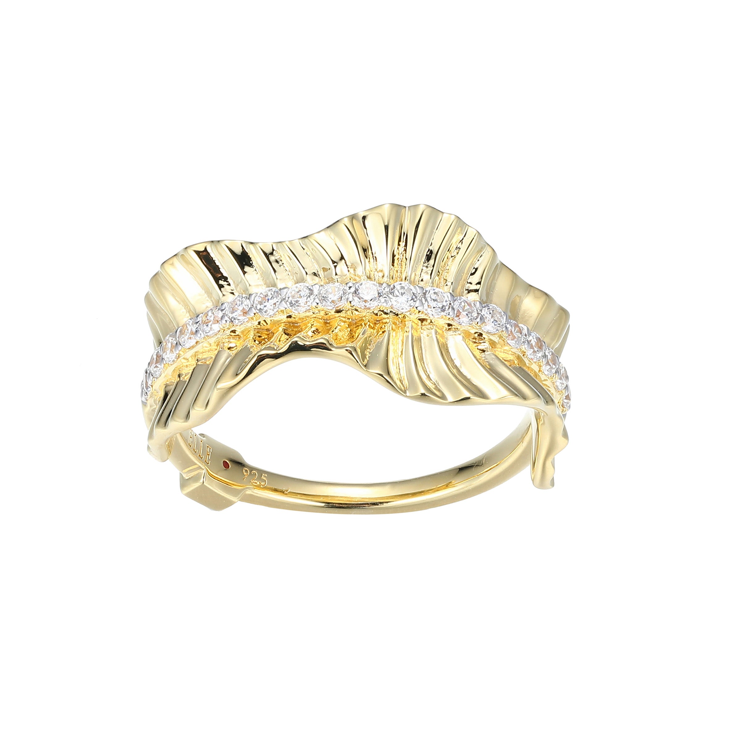 LR0257 - Butterfly Ring - Size 6