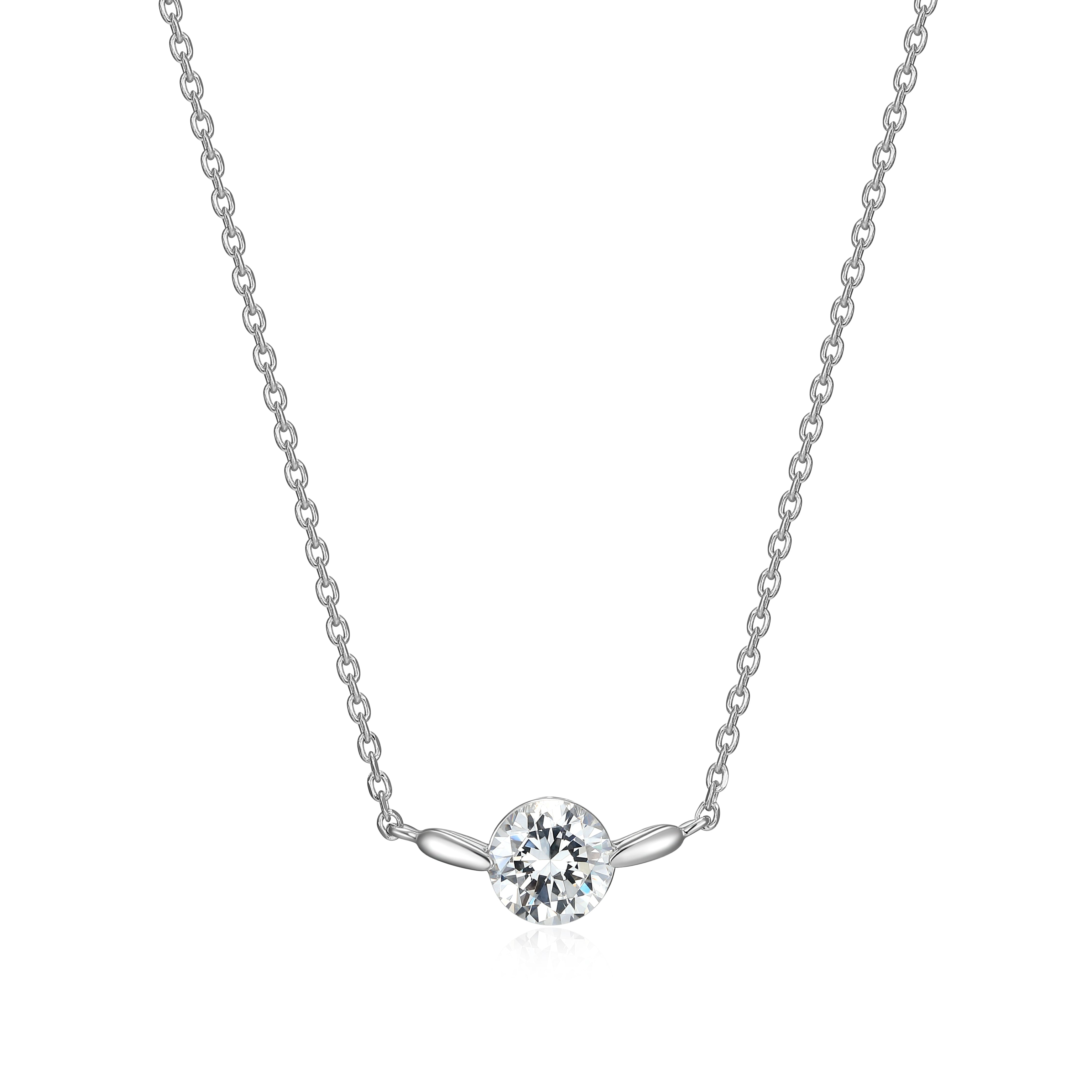 RN0214 - Floating CZ Necklace