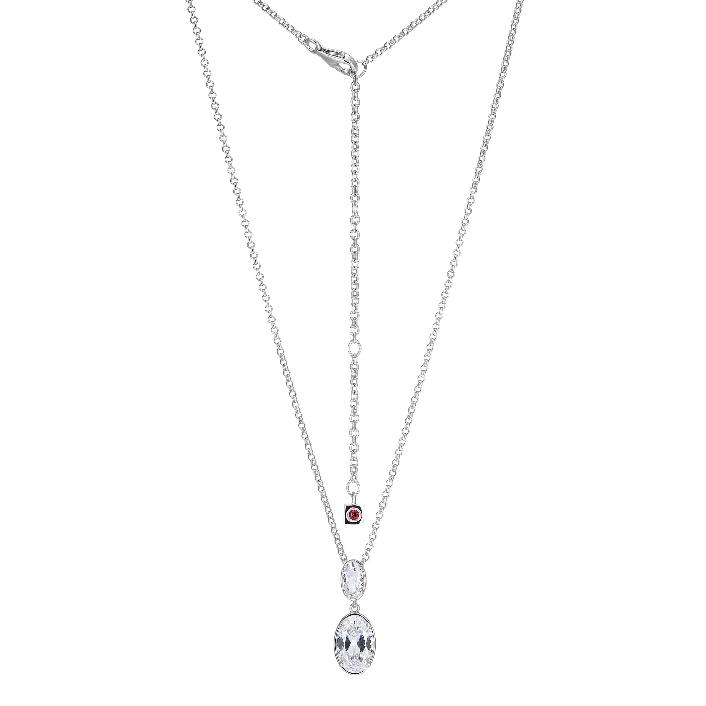 LN0267 - Serenelle Drop Pendant Necklace