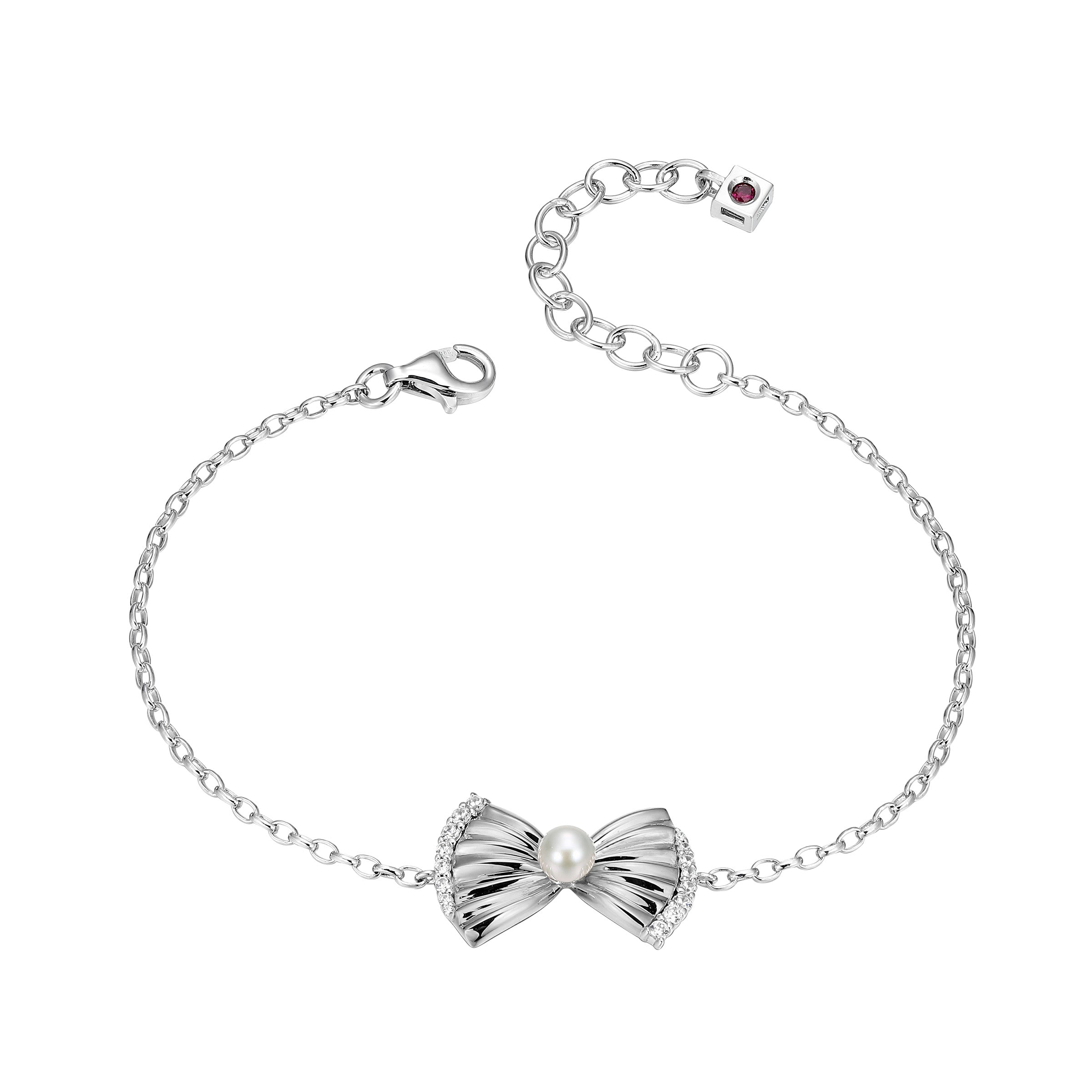 LB0260 - Butterfly Freshwater Pearl Bracelet