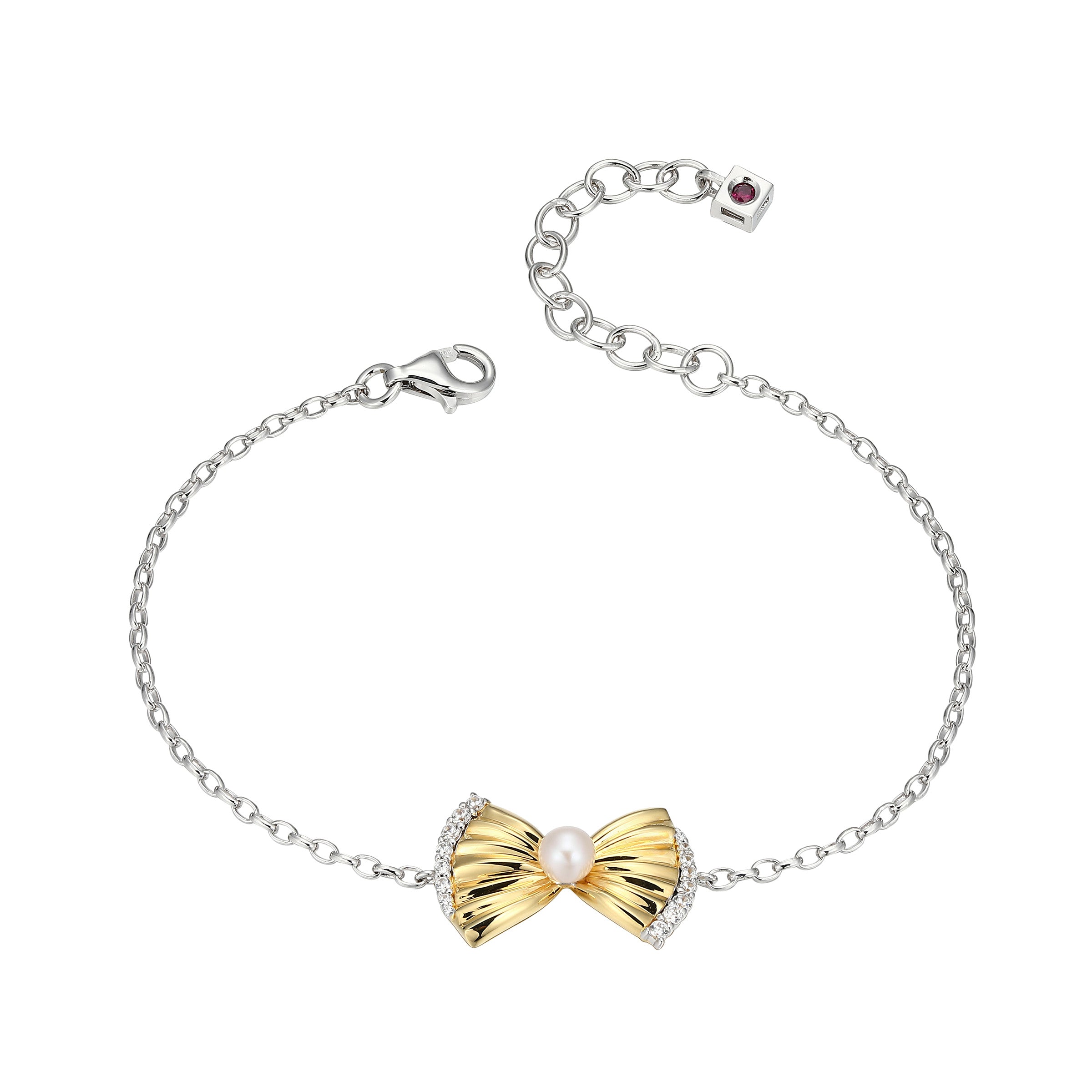 LB0261 - Butterfly Freshwater Pearl Bracelet