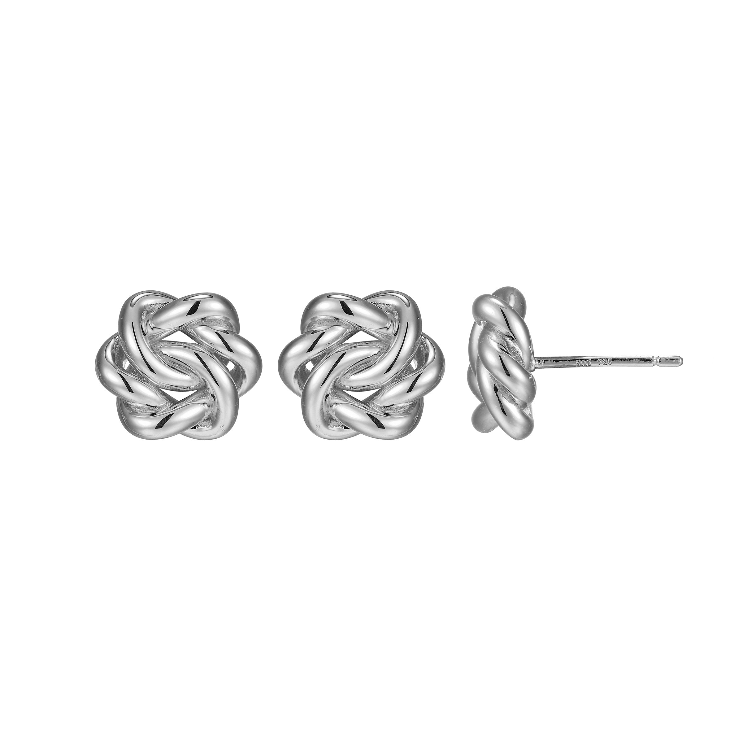 LE0245 - Eternal Knot Stud Earrings