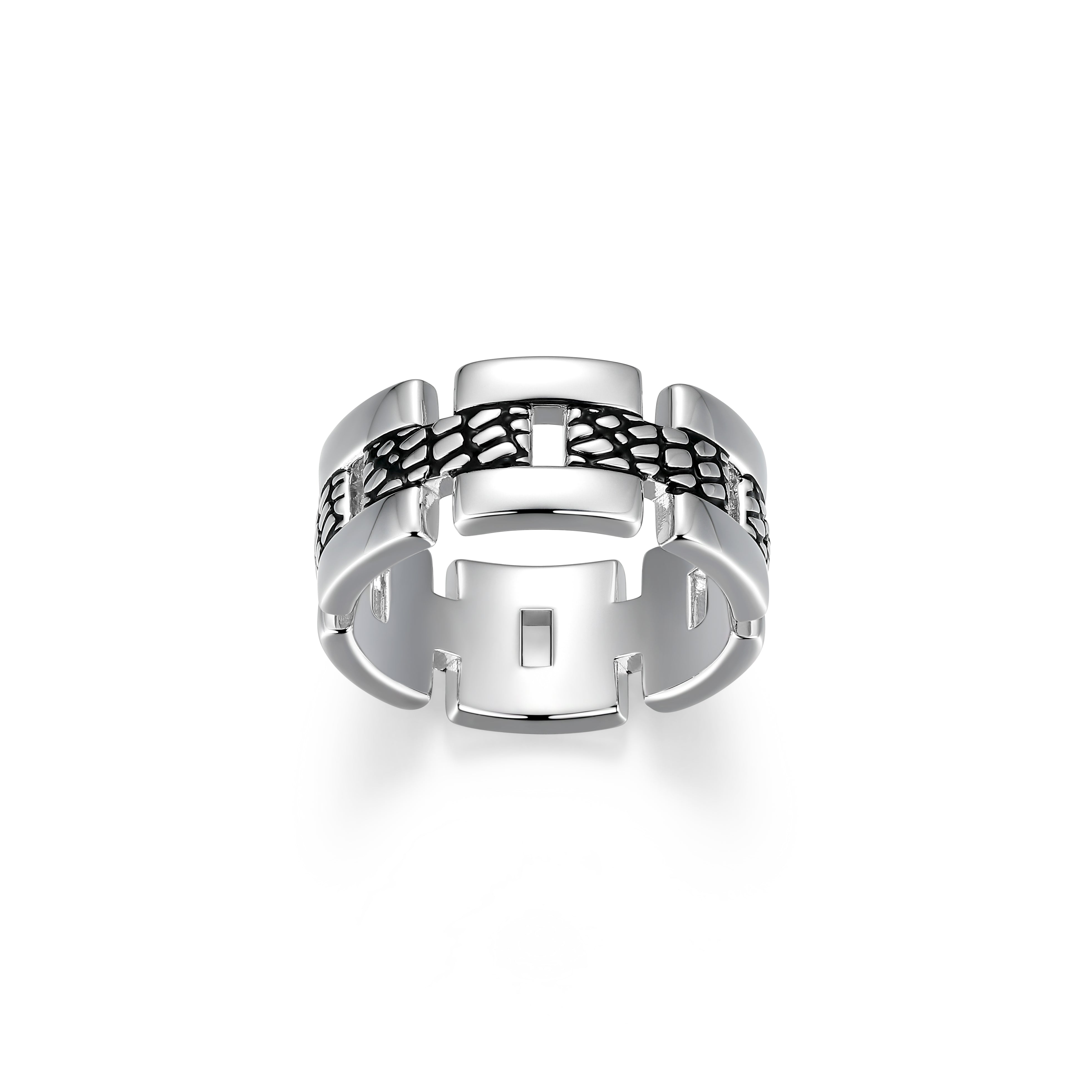 UR0109 - Legacy Reptile Design Band Ring