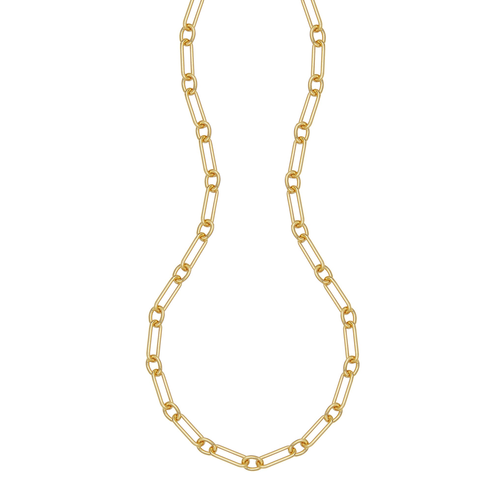 The Elegance Of This Necklace From The Garnier Link Collection Lies In Its Simplicity. The Clean, Captivating Linked Design Is A Trendsetter, Celebrated For Versatility. It Complements Any Outfit, Transitioning From Casual To Formal Effortlessly.