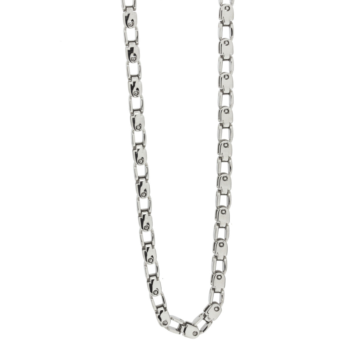 STEELX 5mm Bicycle Chain Necklace - Silver