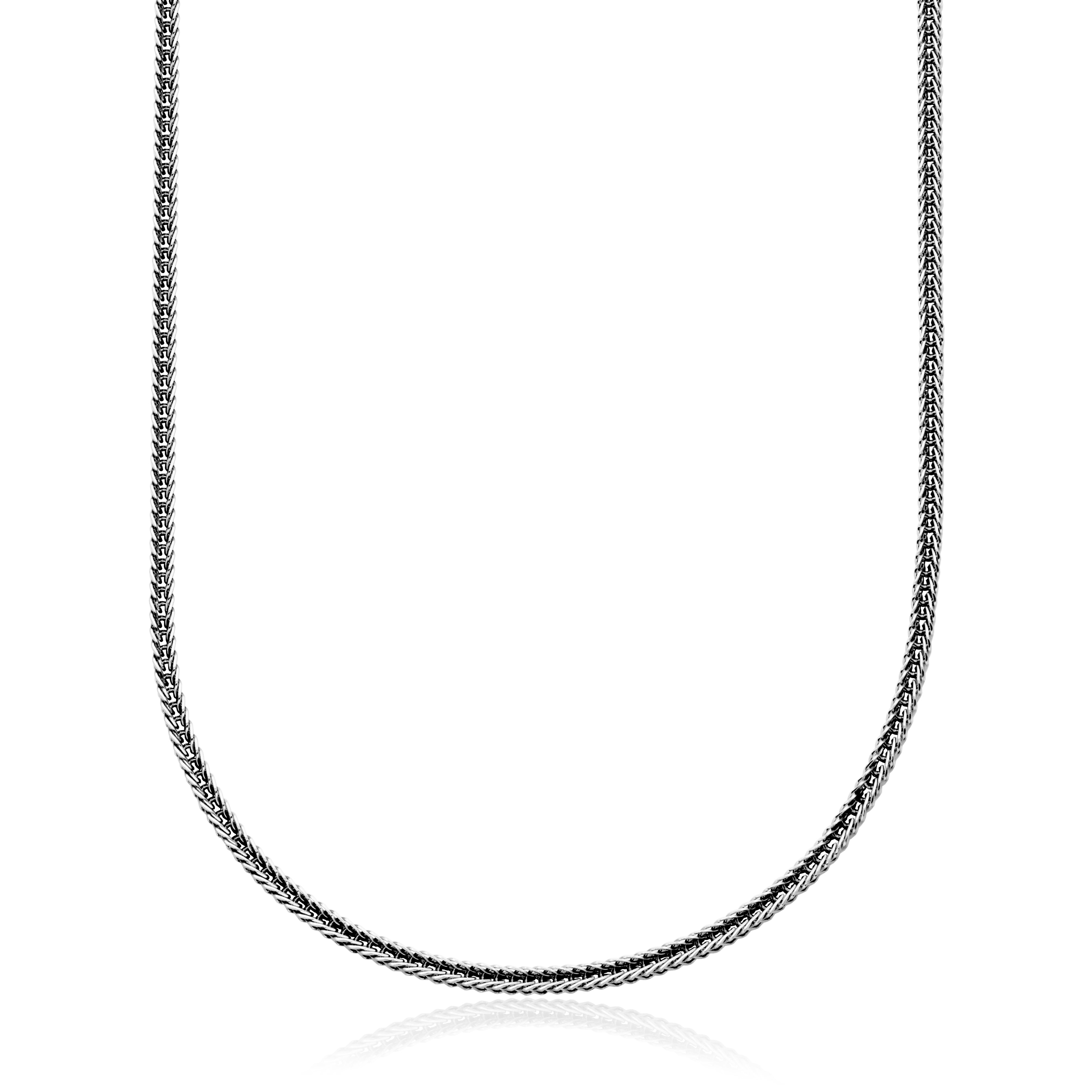 Steelx 4Mm Square Chain Neck 16+2"