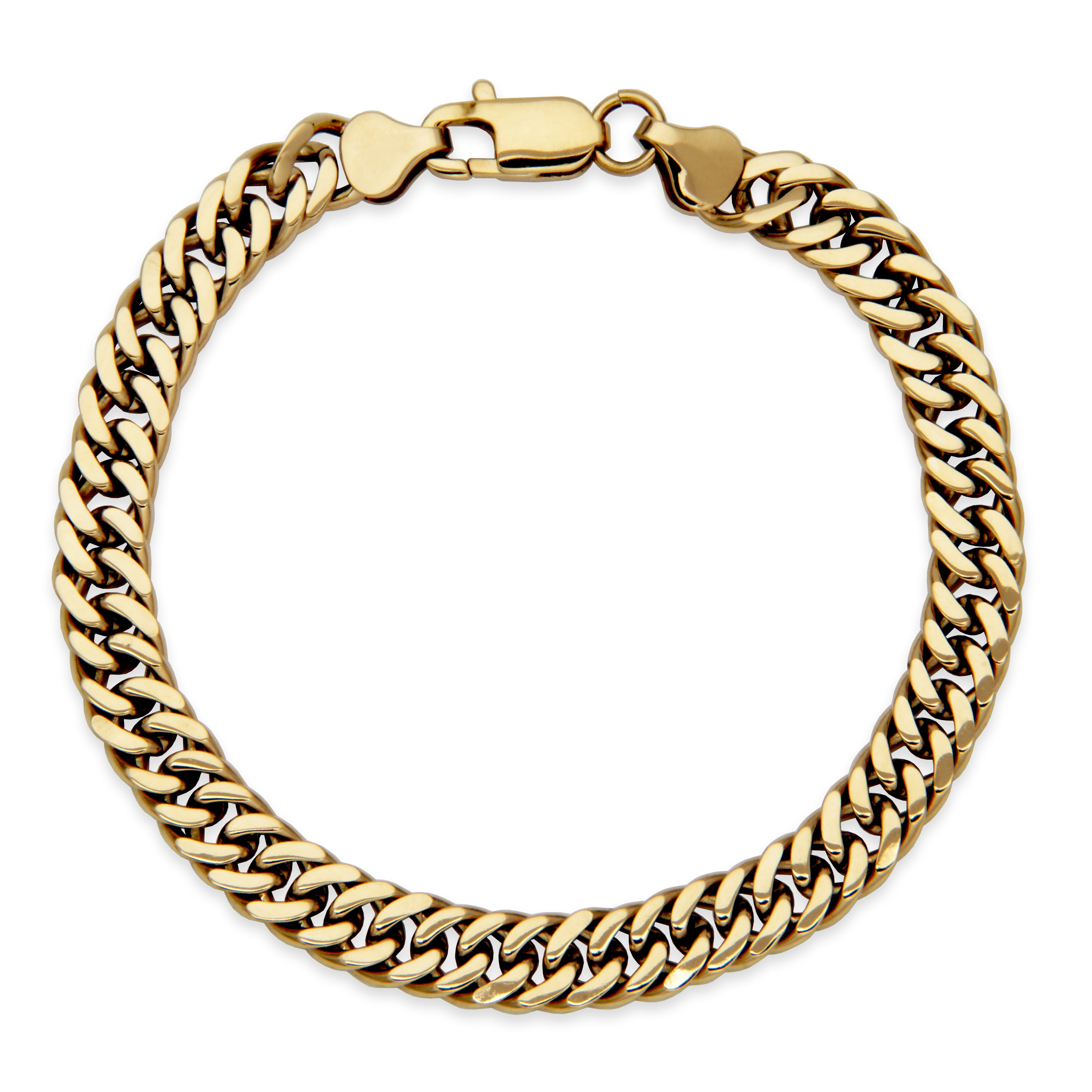 CJ Steelx 8mm Curb Chain - Gold