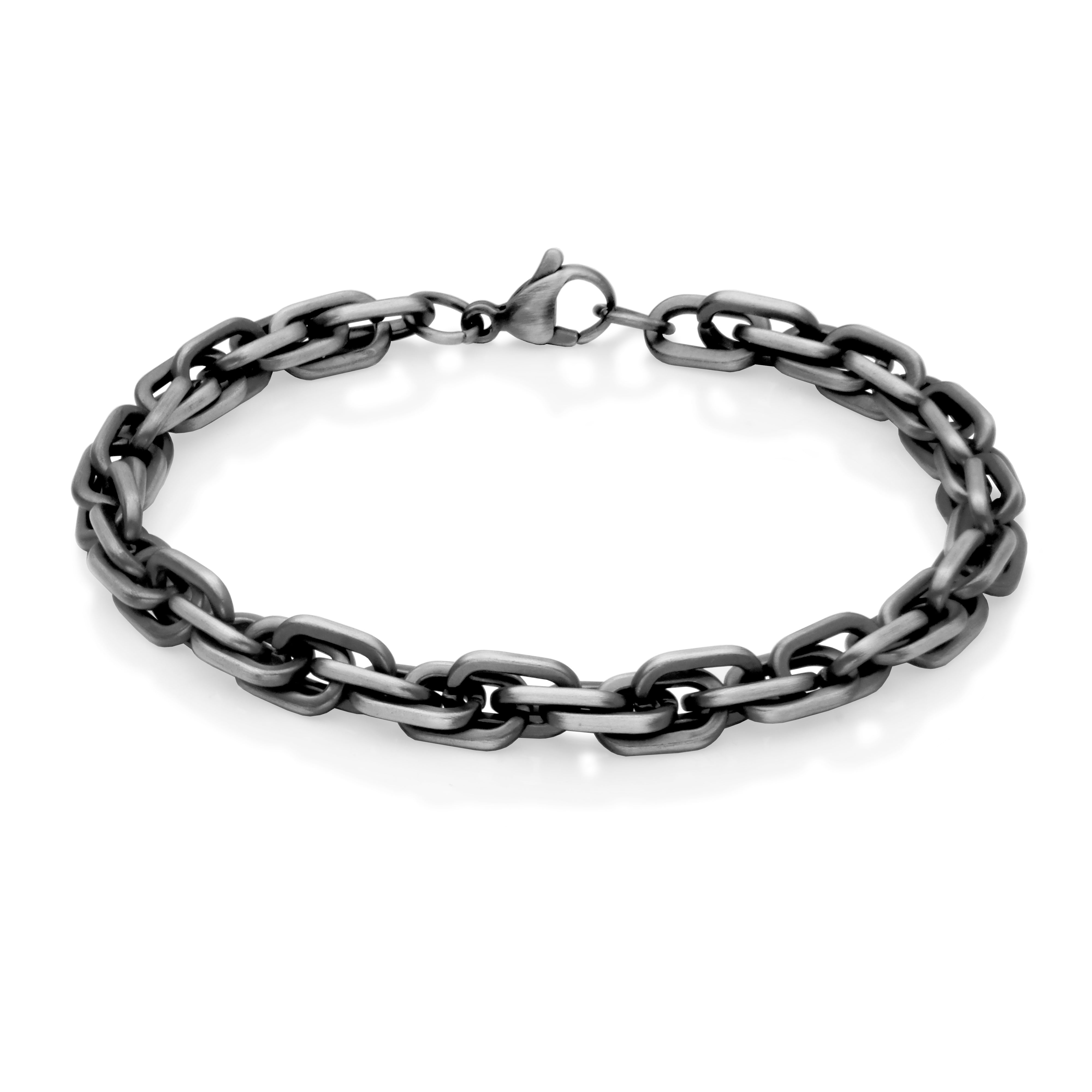 Steelx Antique 6.5Mm Link Chain Bracelet 8.5"
