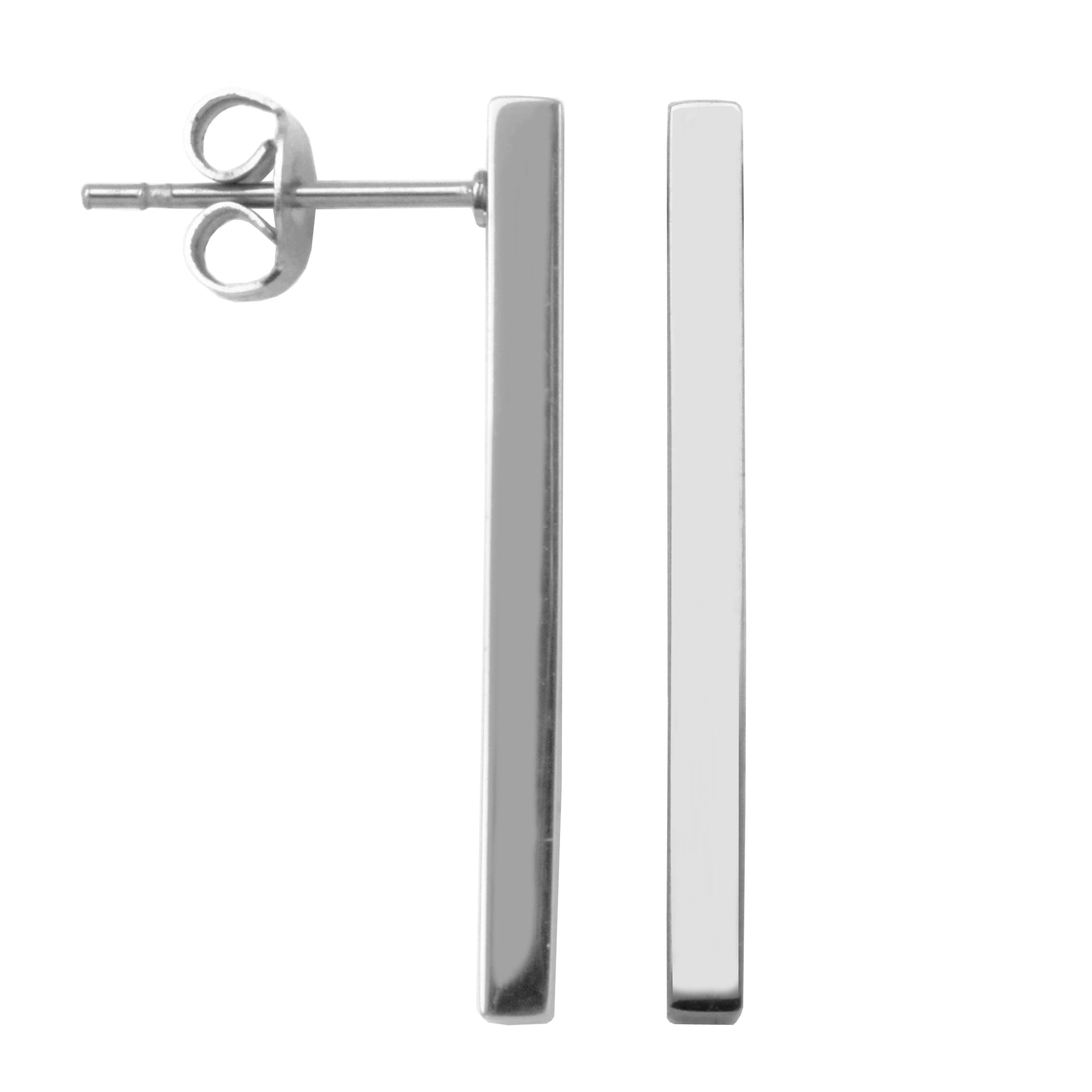 Steelx Steel Color Stick Earring Post