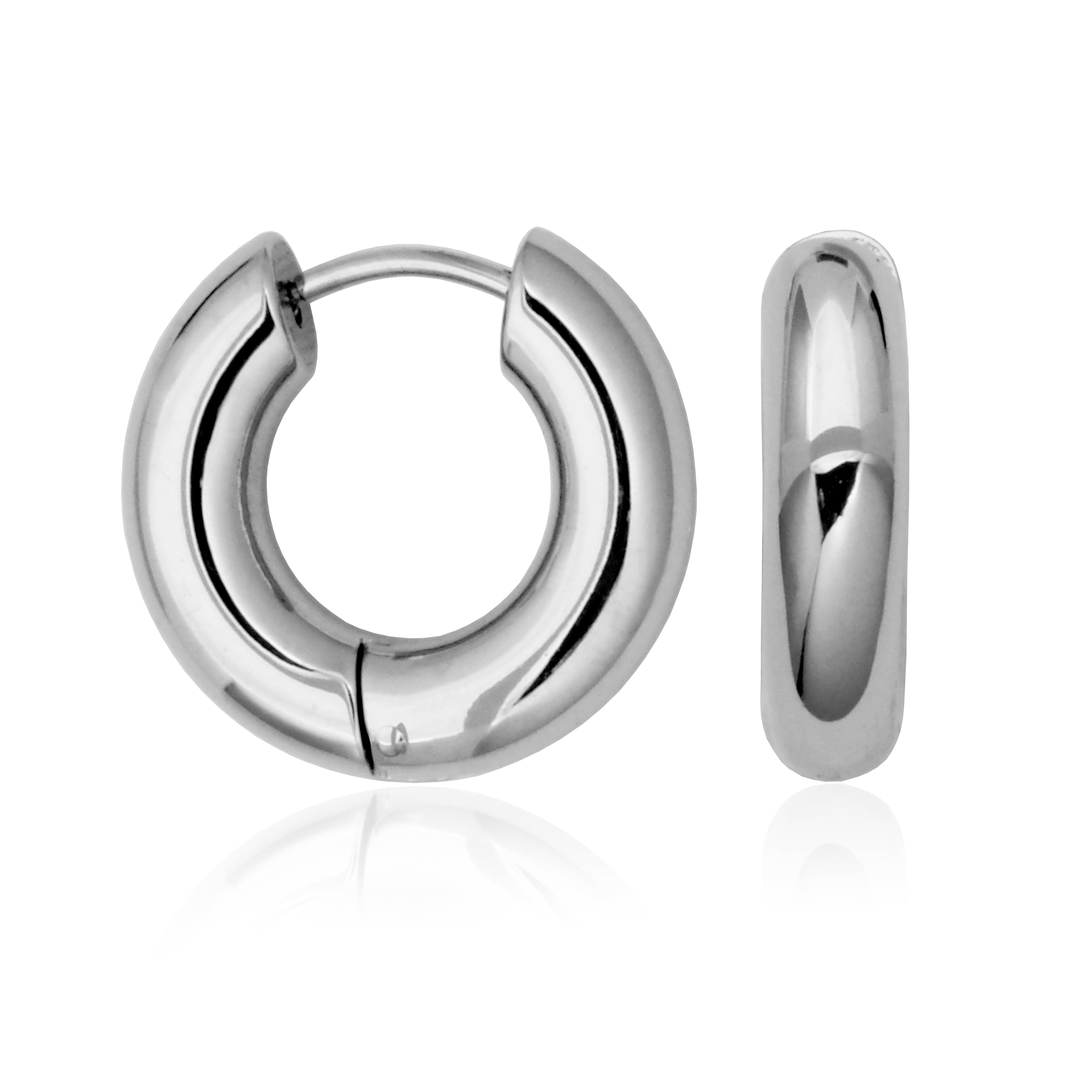 Steelx 5Mm Huggie Hoop 25Mm