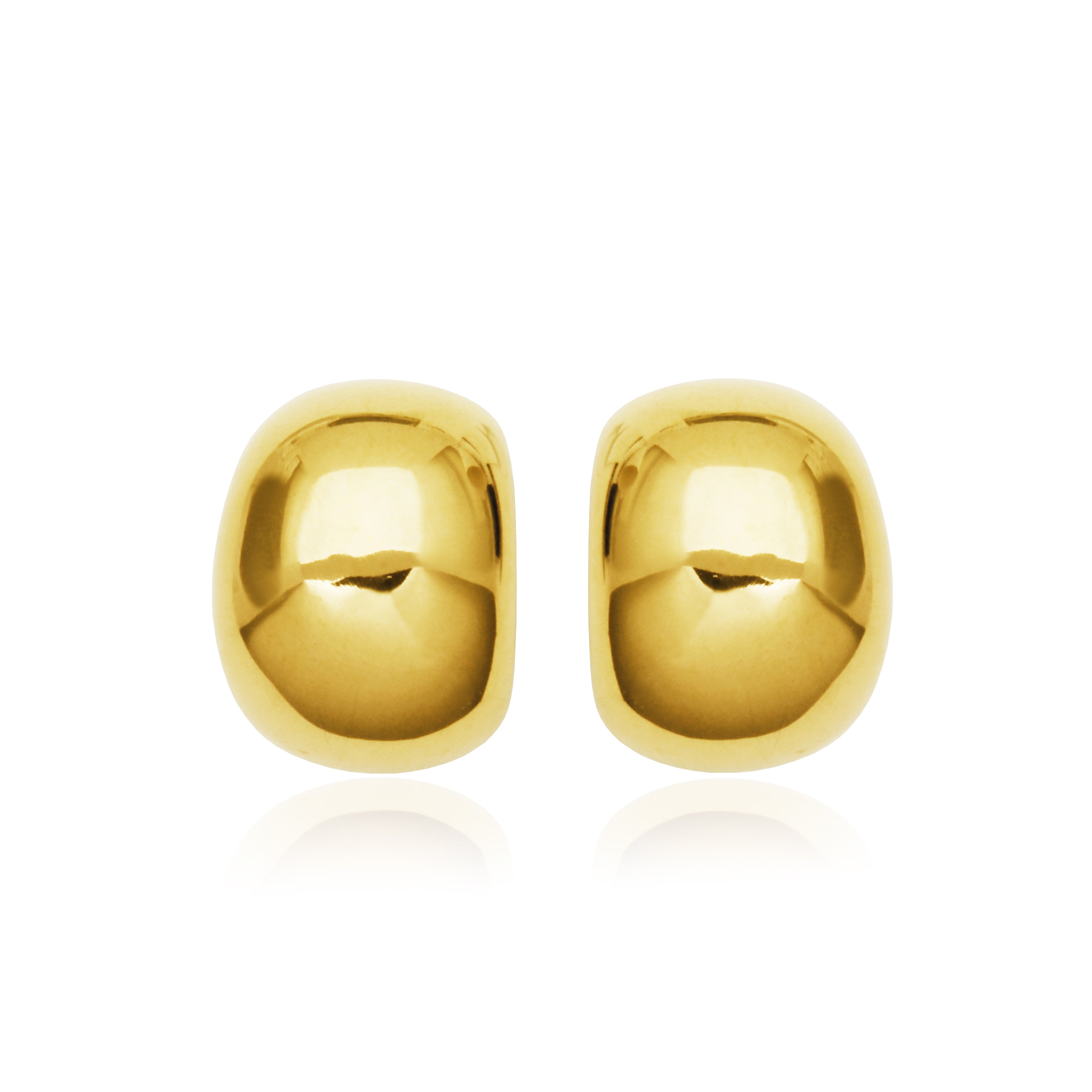 Steelx Ip Gd Puffy Half Hoop Od 18Mm