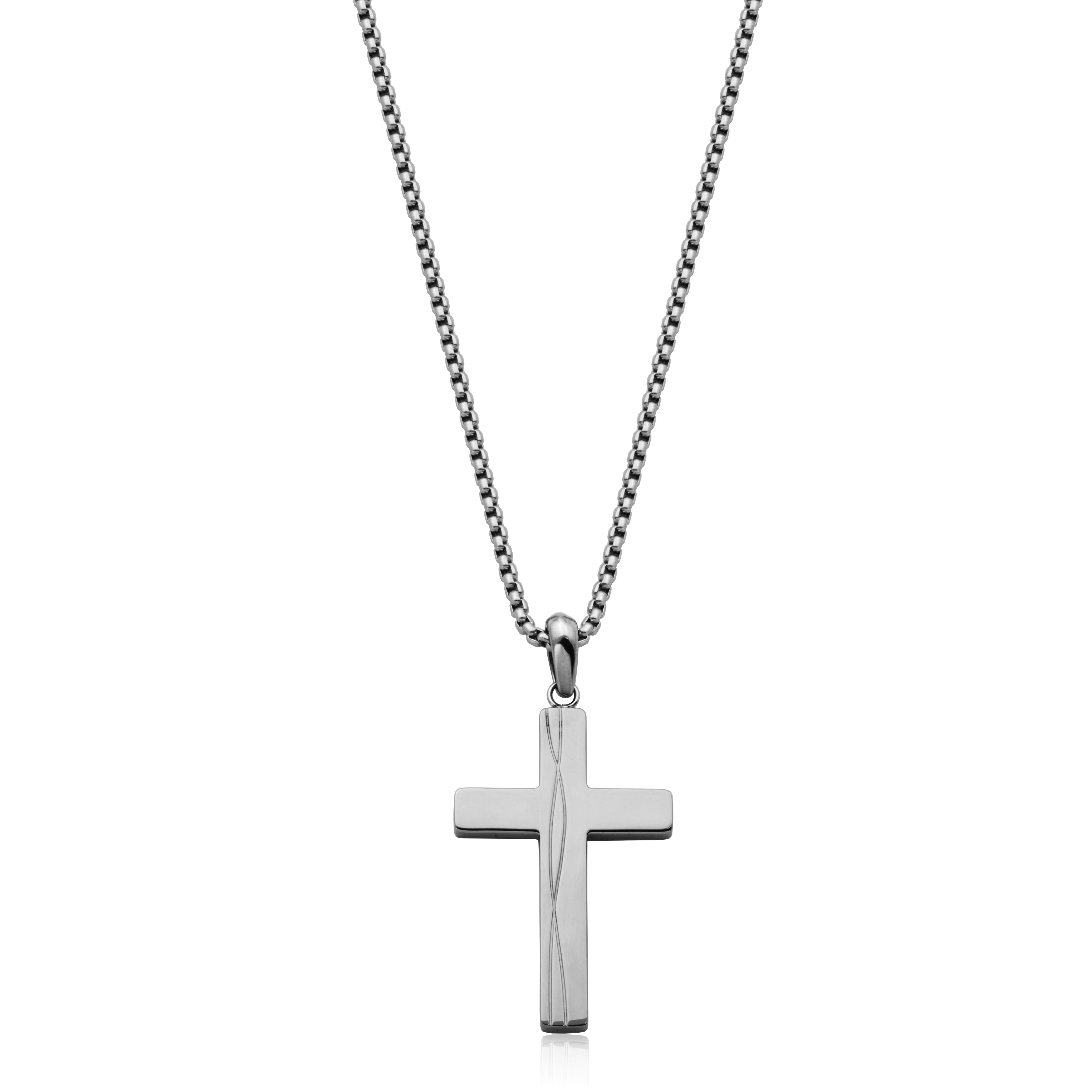 Steelx High Polish Cross. 22"