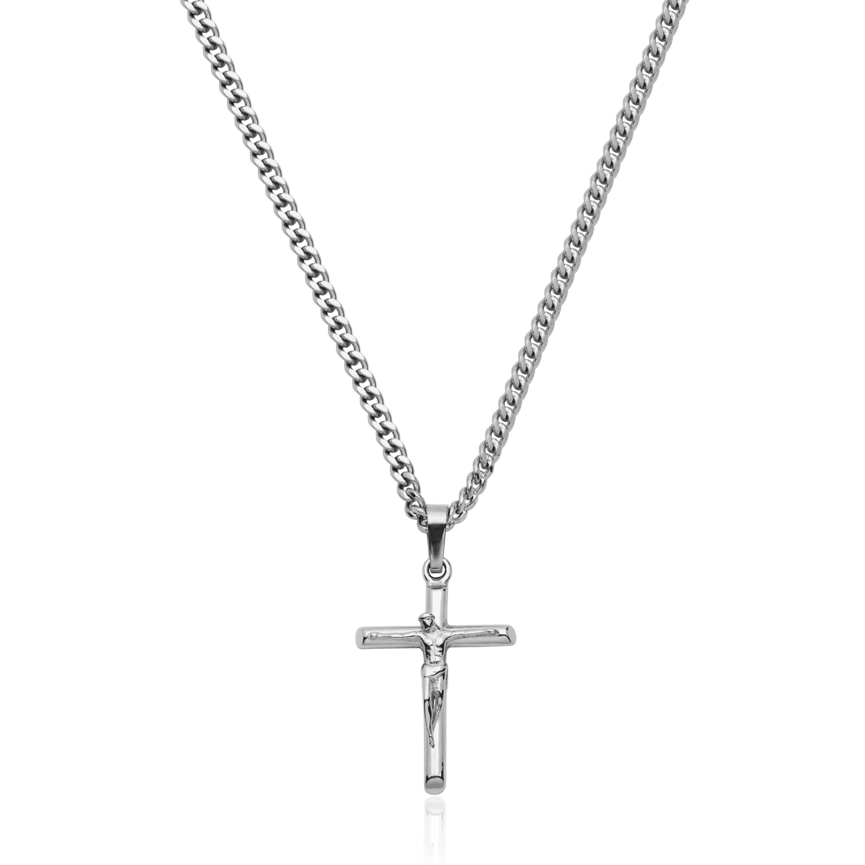 Steelx Crucifix Cross Pend 22"*