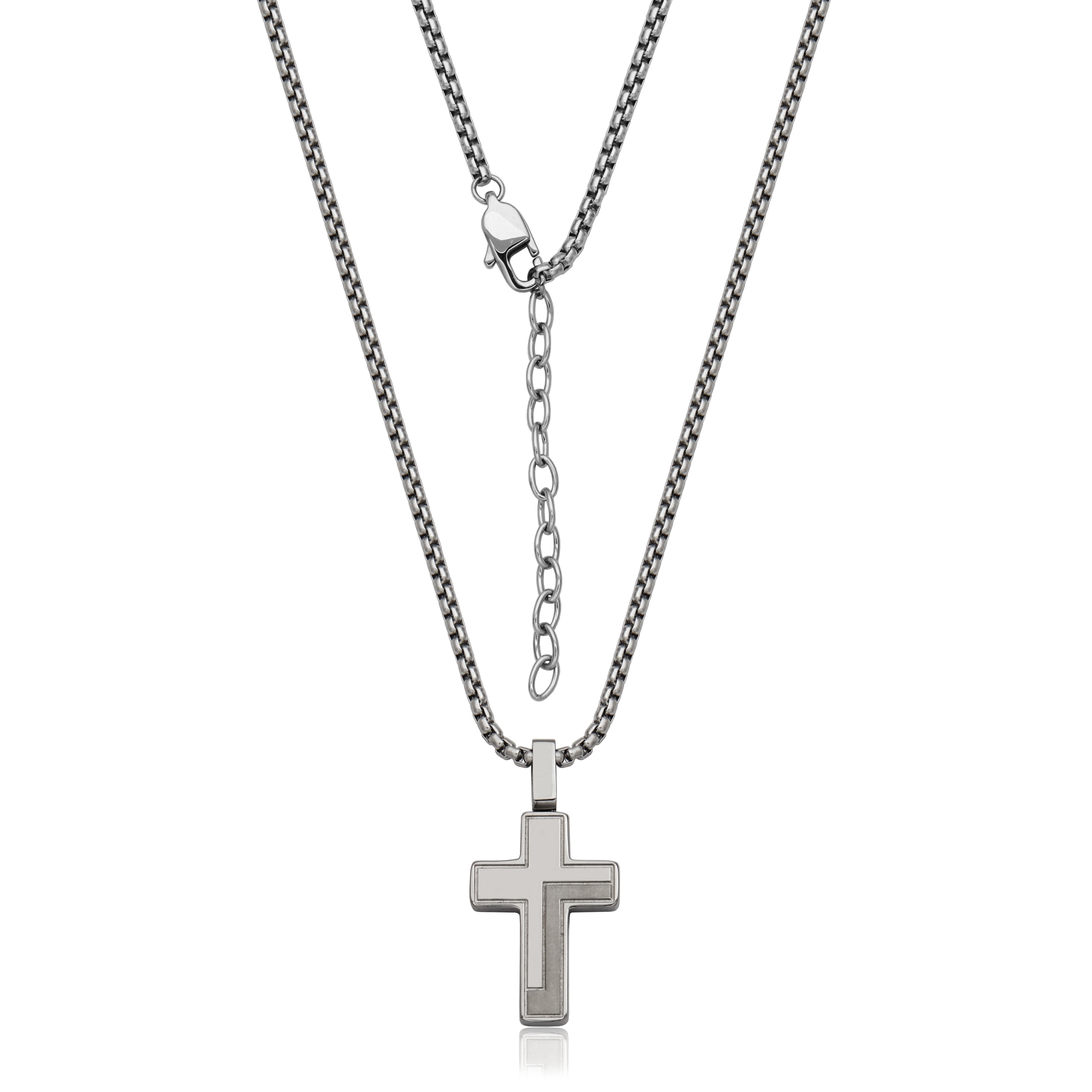 Steelx Cross Pend 18*35Mm 22"