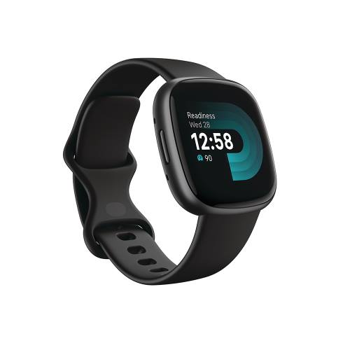 Versa 4 Smartwatch, Black/Graphite