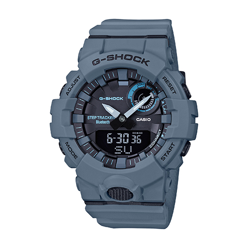 Mens Power Trainer Bluetooth Ana/Digi Watch, Gray Blue