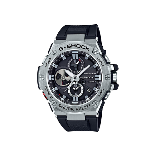 G-Shock G-Steel Bluetooth Analog Watch, Black