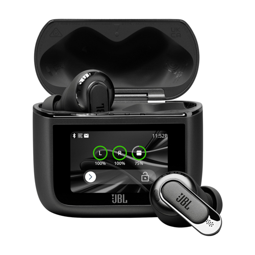 Tour Pro 3 True Wireless Noise Cancelling Earbuds, Black
