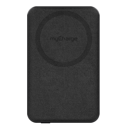 CliqLuxe 10K Wireless Power Bank w/ Wall Plug and Stand, Black