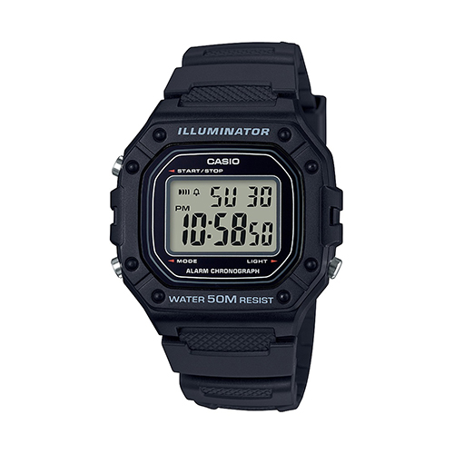 Mens Large Digital Watch Black