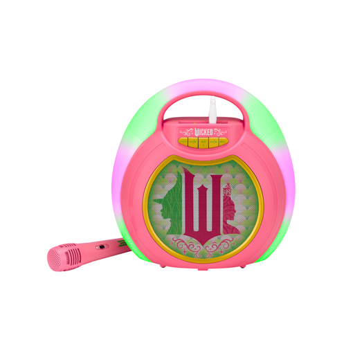 Wicked Bluetooth Karaoke w/ Light Show, Ages 3+ Years