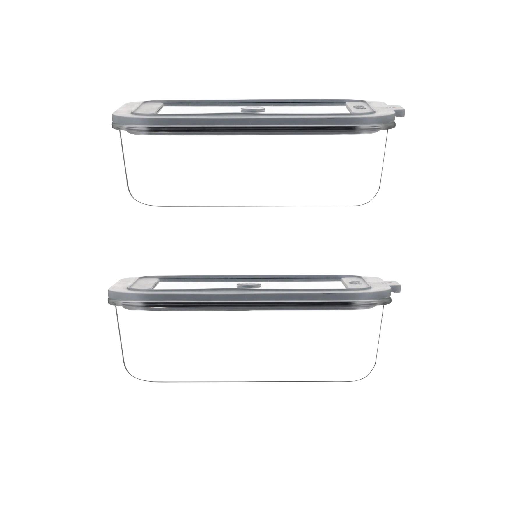 Kilner Fresh Storage Rectangle 50.7 Fl Oz 2-pack