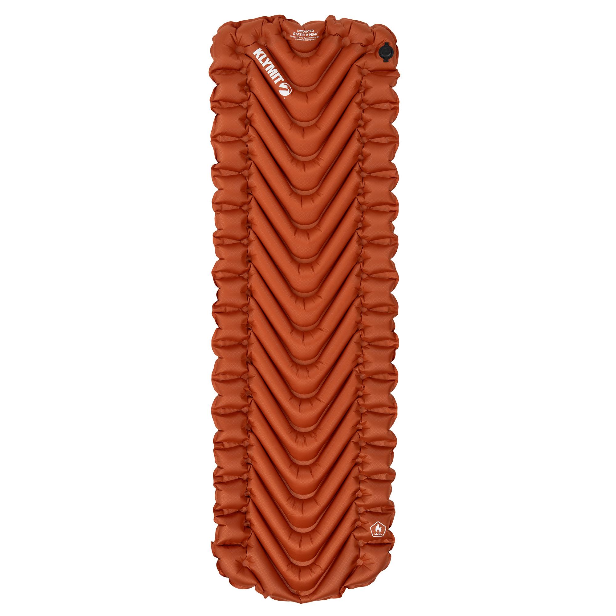 Insulated Static V Peak Sleeping Pad - Red Rock